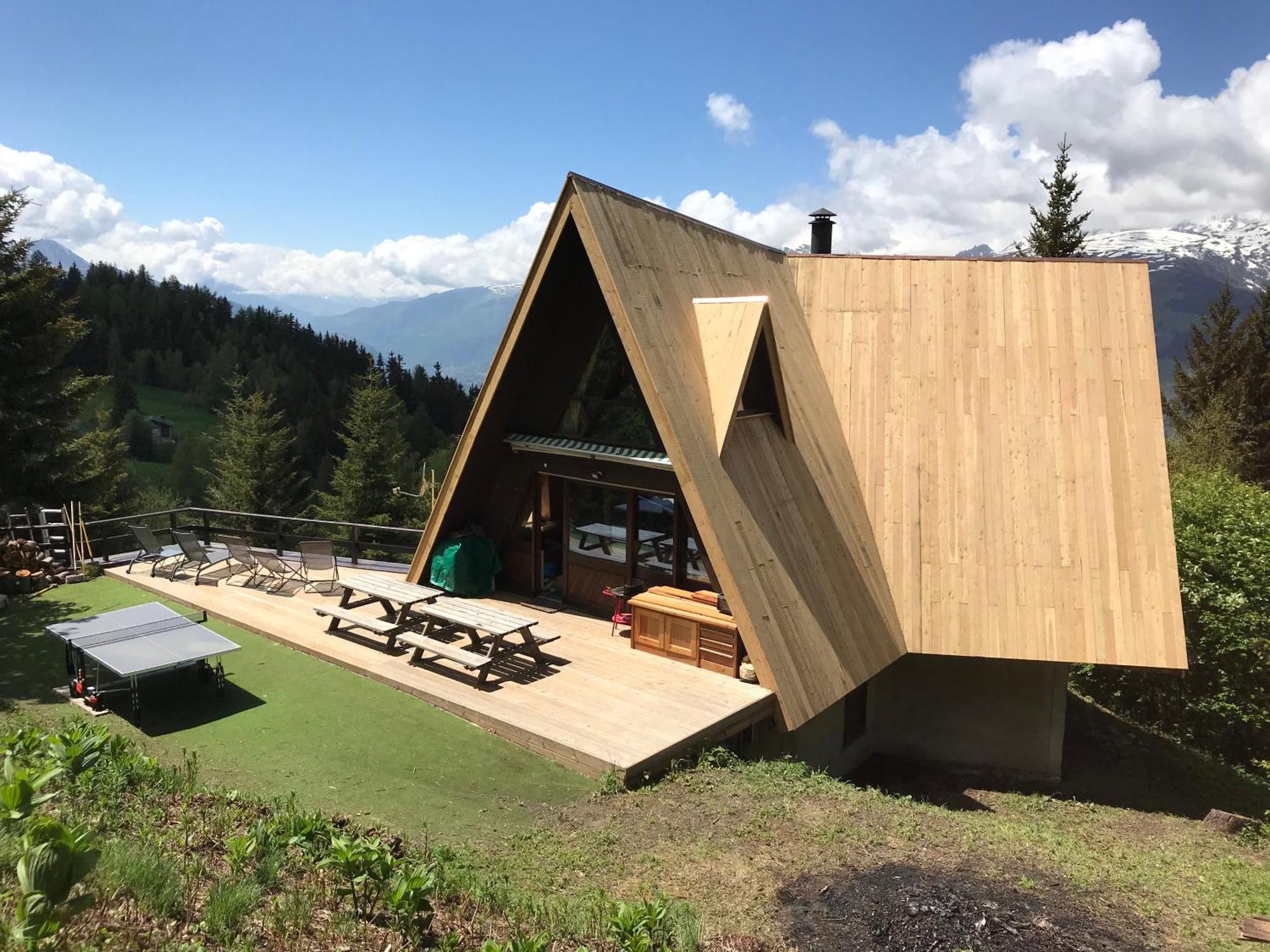 Le Chalet Pointu De Capucine Bourg-Saint-Maurice Dış mekan fotoğraf
